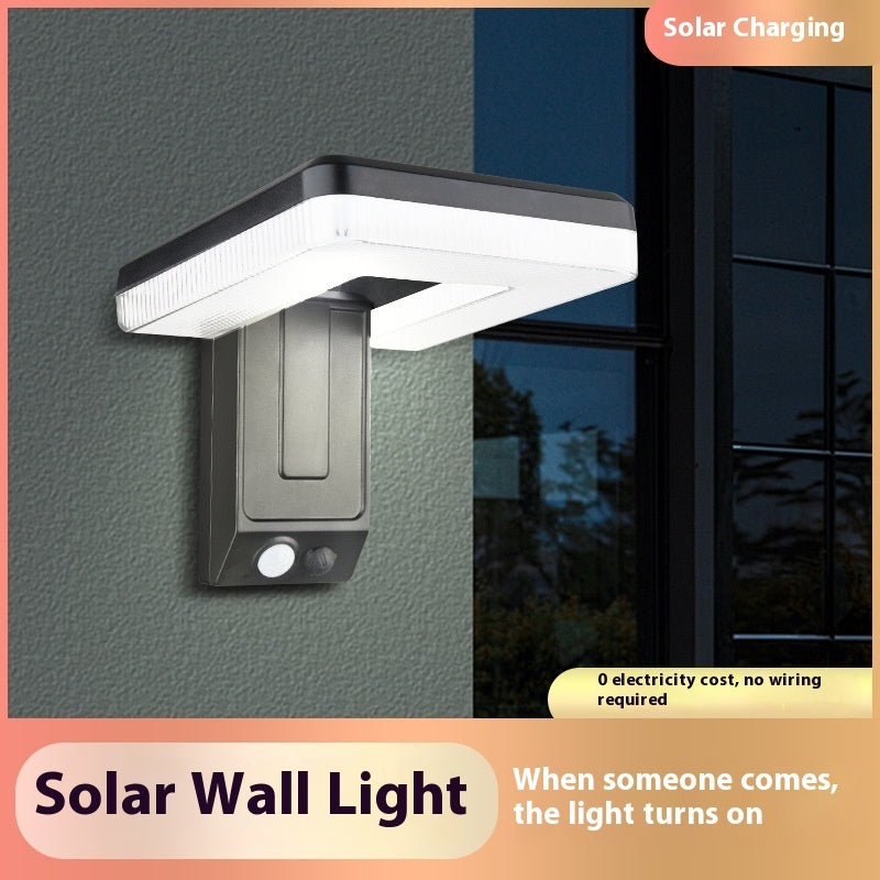 Intelligent Outdoor Foldable Solar Wall Lamp Lighting Induction Garden Lamp