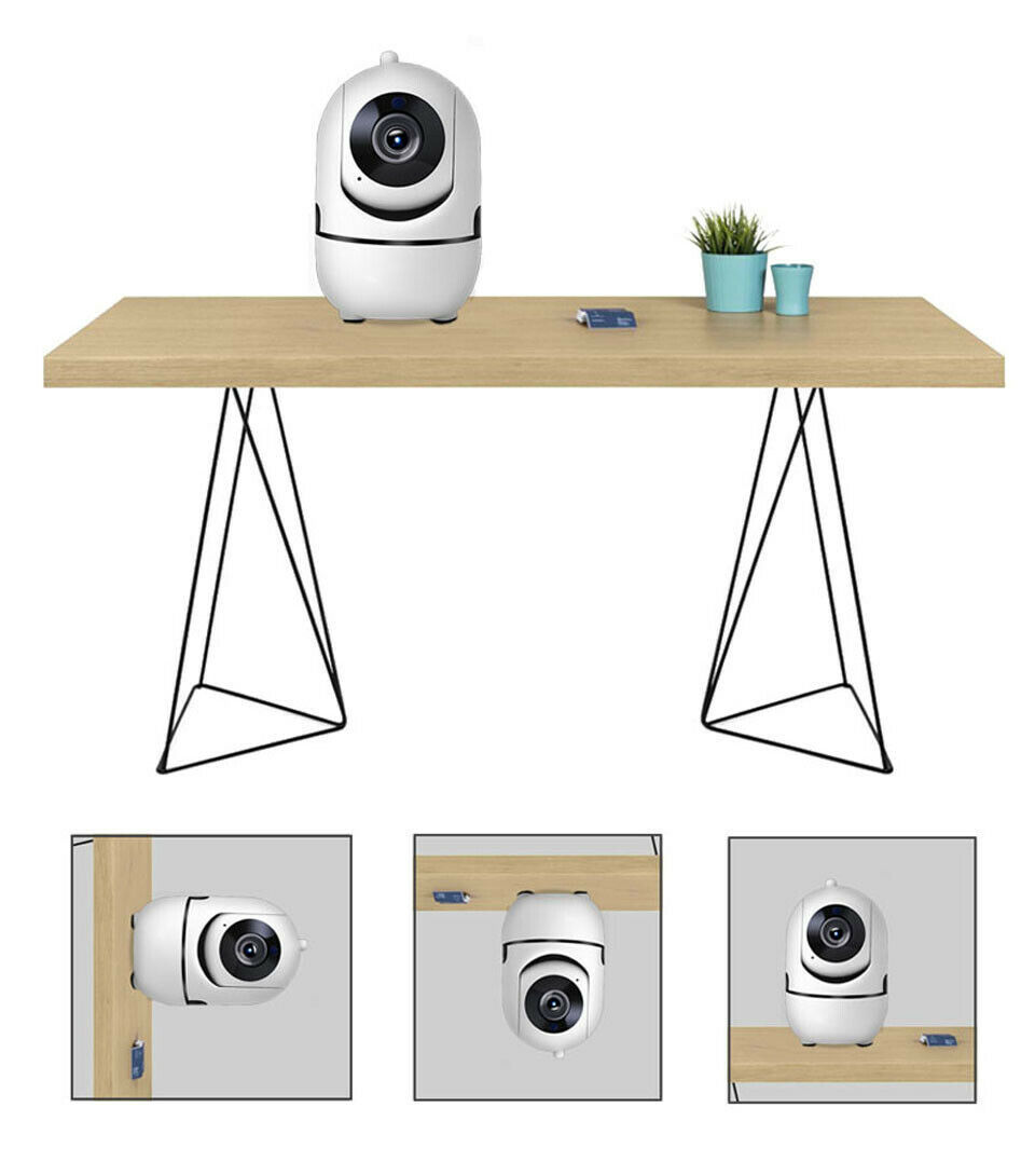 WiFi Wireless CCTV IP Camera – 1080P HD Night Vision Home Security Monitor with 360° Pan & Tilt