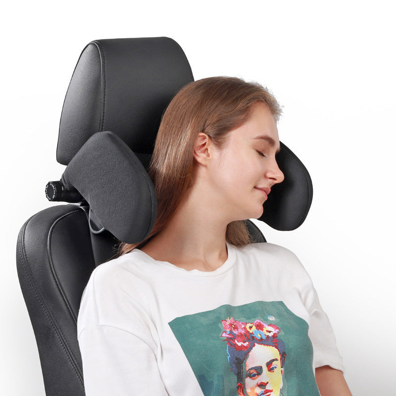 Car Seat Headrest Pillow – Travel Neck Support Cushion for Kids & Adults
