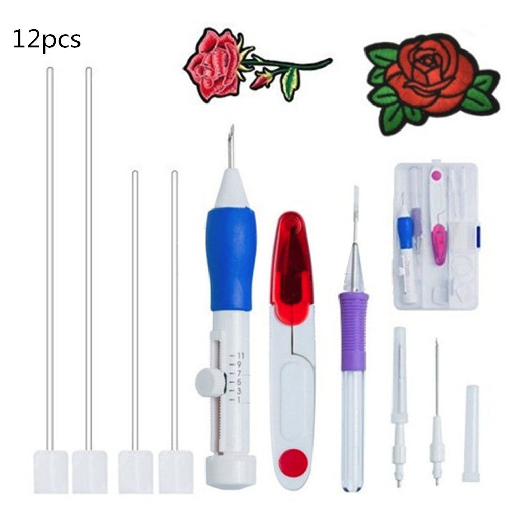 DIY Embroidery Set with 50 Threads – Sewing Kit for Craft Projects