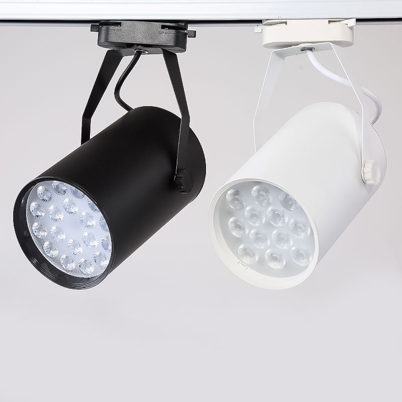LED Track Spotlight Track Lamp 12 W18W Clothing Store Background Wall Open-mounted Slide Spotlight Super Bright