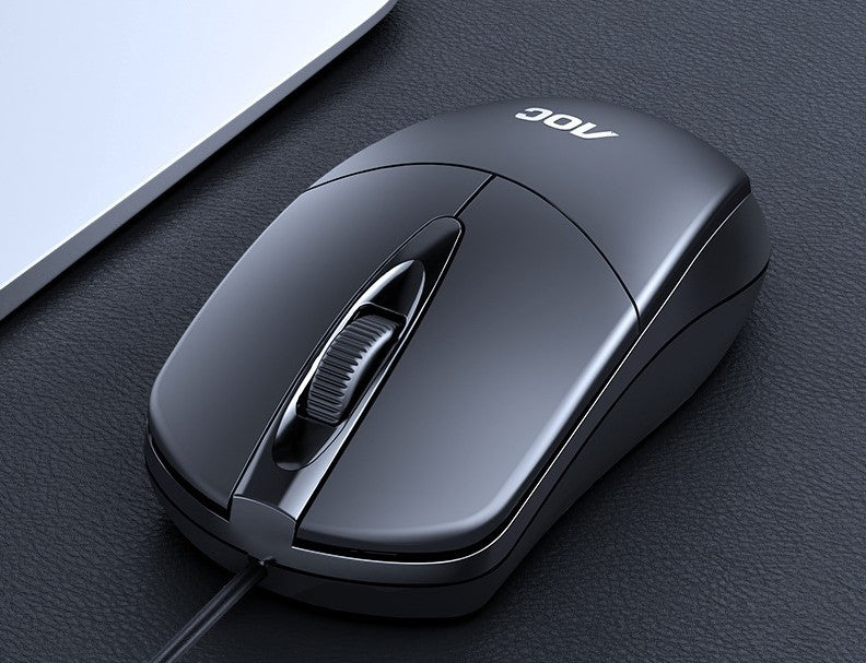 Wired USB Mouse Model MS121 – Reliable Home & Office Business Mouse