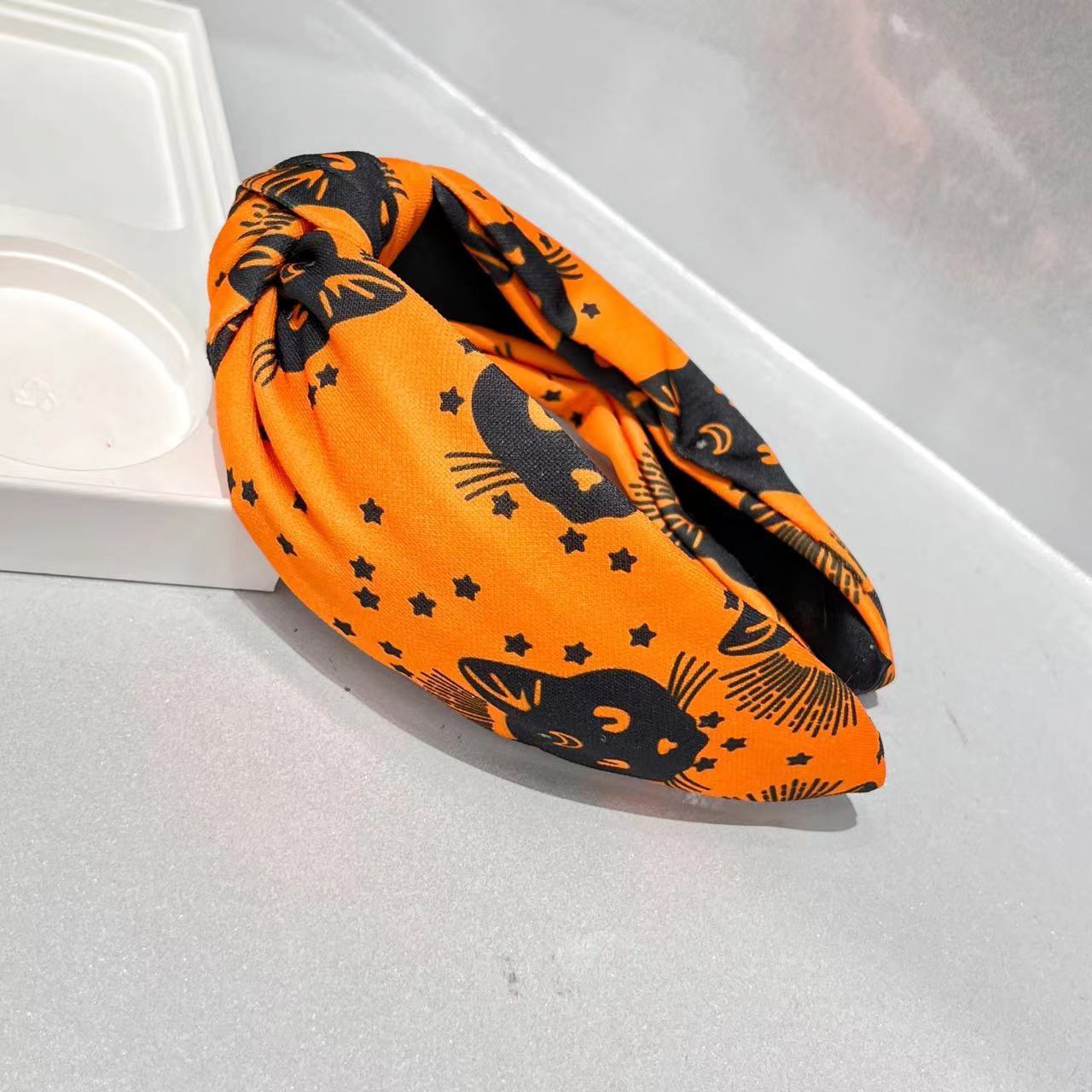 Halloween Holiday Party Printing High Skull Top Headband