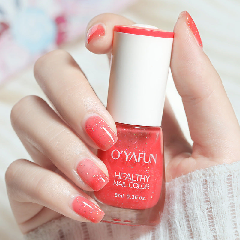 Water-based Nail Polish Set, Bright Base Oil