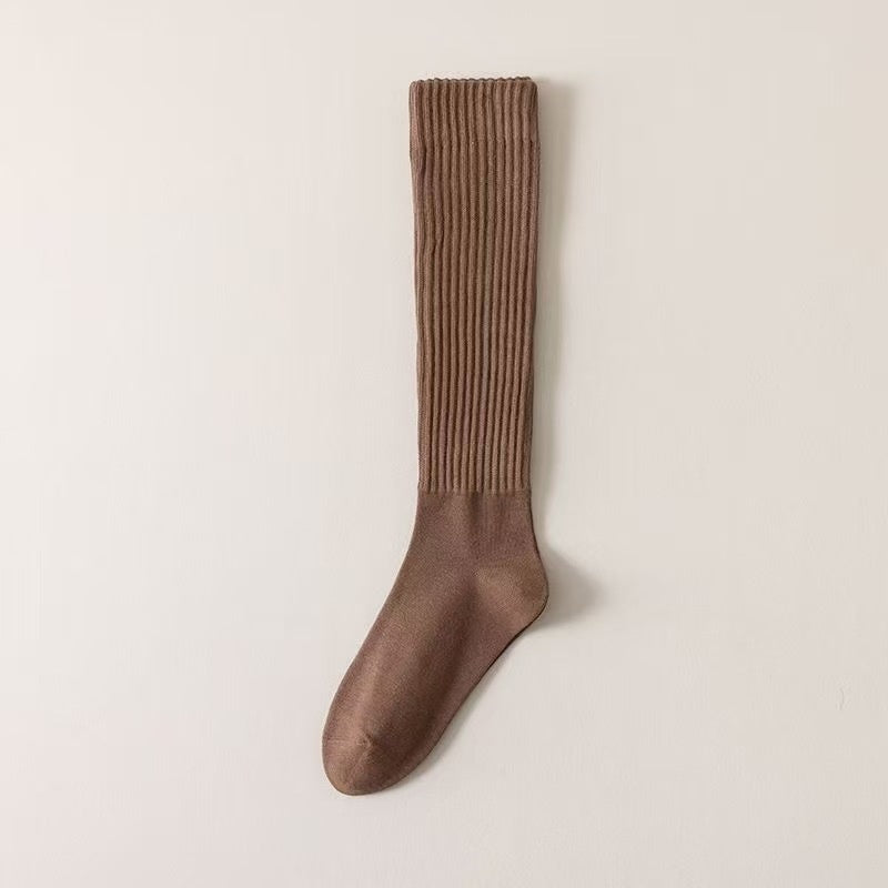 Autumn And Winter Calf Socks Children's Knee Length Socks Deodorant Mid-calf