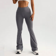 Women’s Stretch Polyester-Spandex Trousers – Comfortable Everyday Wear