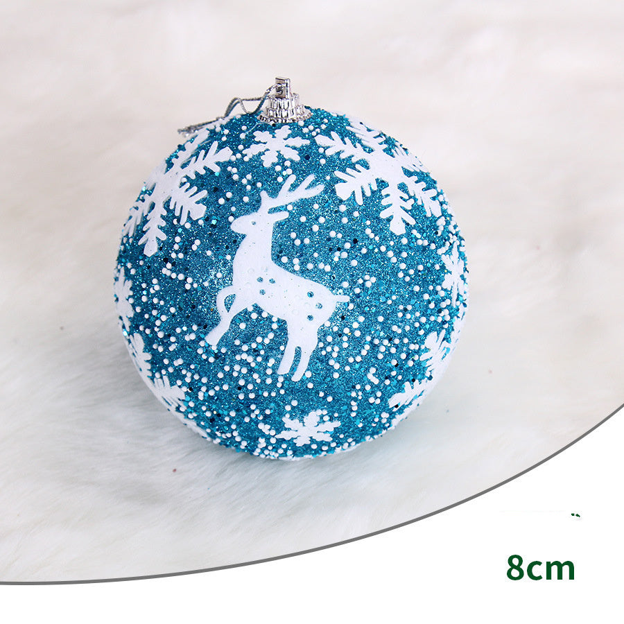 Christmas Tree Decoration  Hanging Balls  Colored Balls  Painted