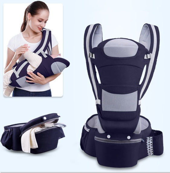 Baby Carrier with Waist Stool – Breathable and Multifunctional