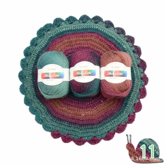 Rainbow Ball of Yarn – Colorful Knitting and Crochet Supplies