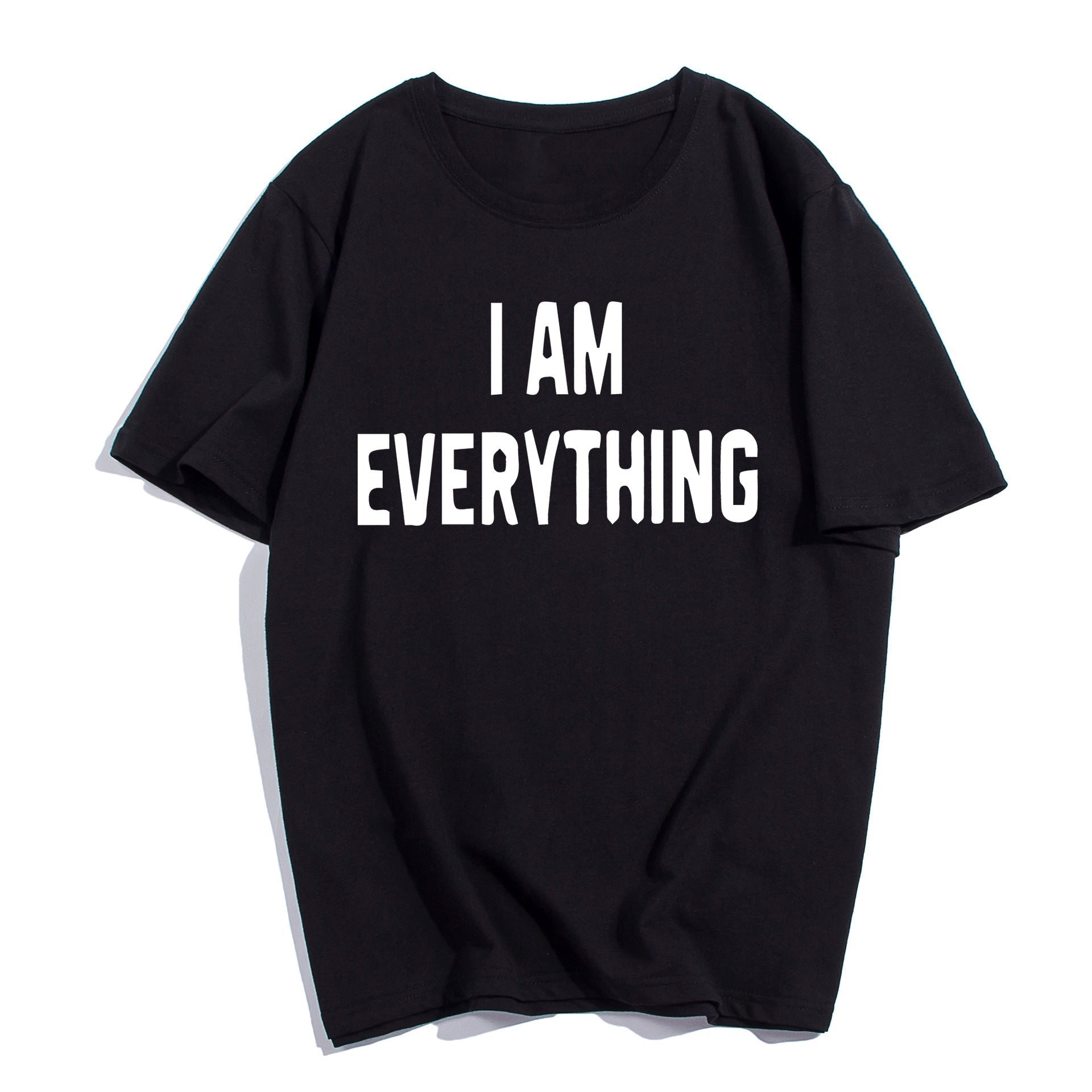 Unisex Cotton Short Sleeve T Shirts Regular Fit For Couples