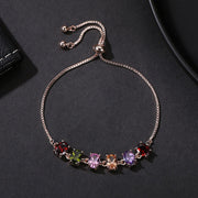 Fashion Simple Inlaid Zircon Bracelet For Women