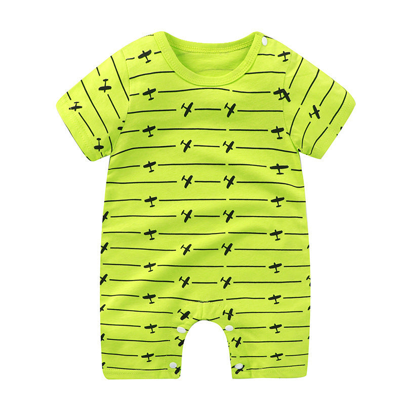 Kids Cotton Soft Pullover Romper Jumpsuit Regular Fit