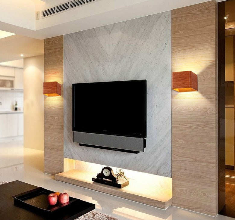 Square LED Indoor Wall Lamp – 3W Warm & White Light, Aluminum Die-Cast, Model 3361