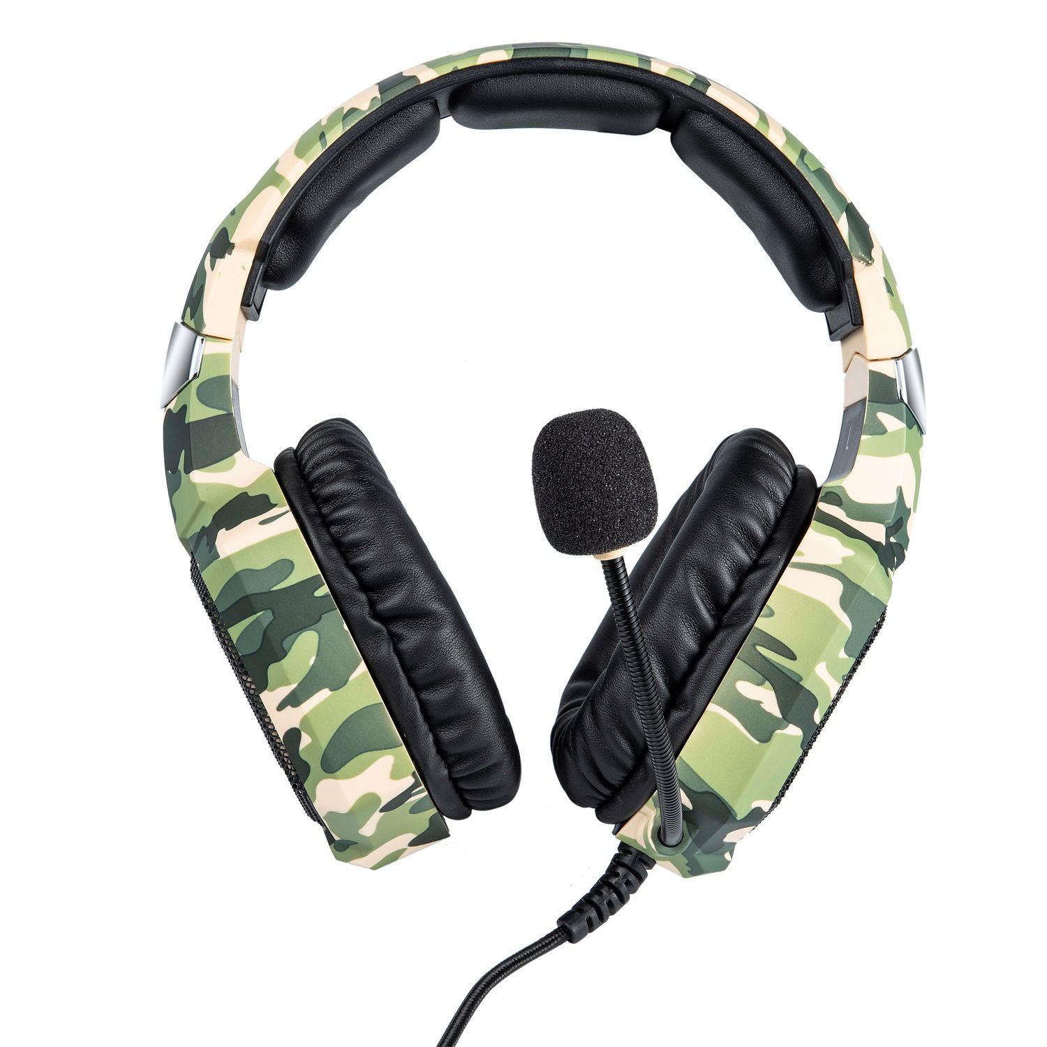 K8 Camouflage Headphones – Stylish High-Quality Sound
