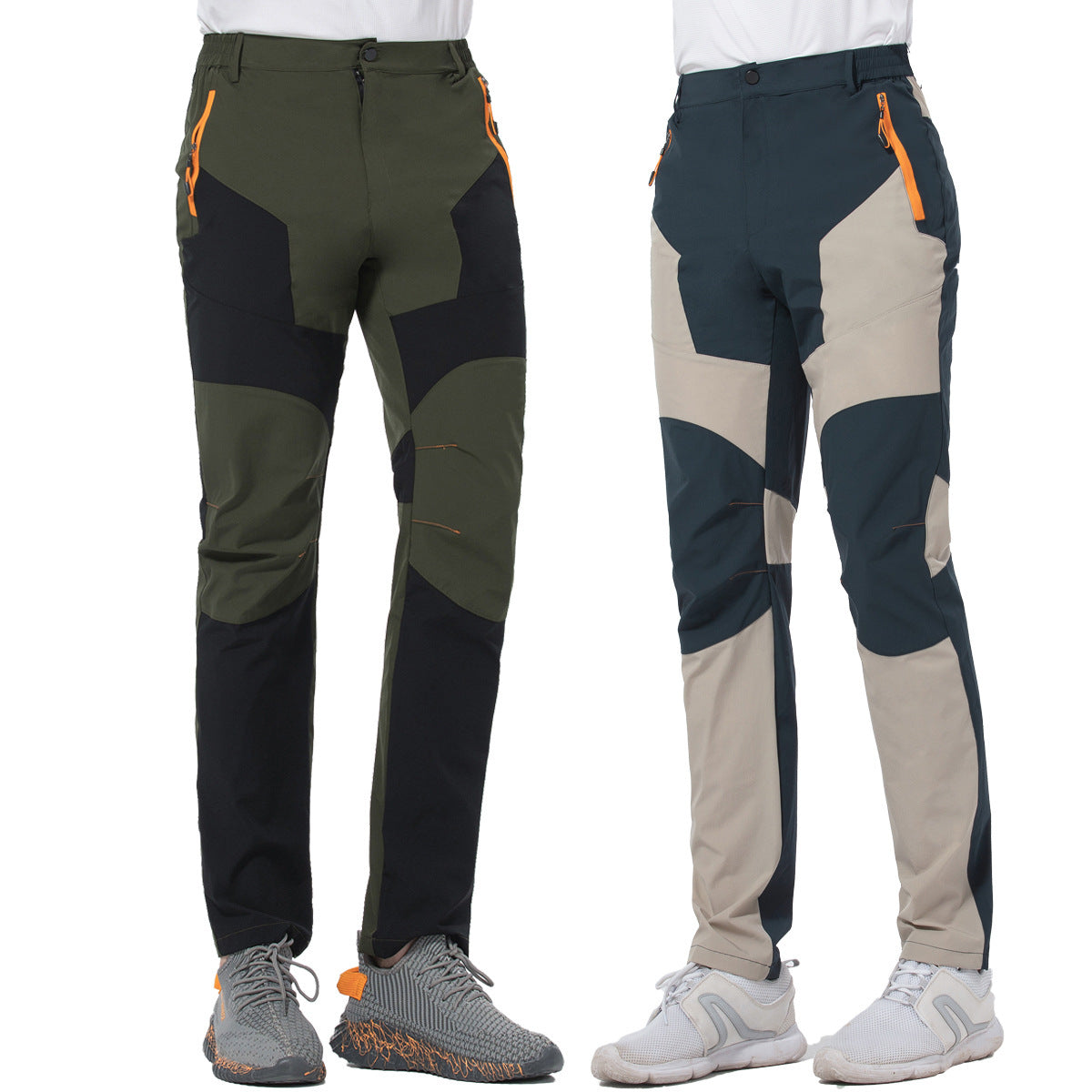 Men’s Outdoor Pants – Quick-Dry Elastic Cycling Waterproof Trousers