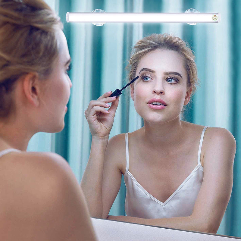 Makeup And Toiletry Fill Light USB Rechargeable Bathroom Lamp, Sucker Paste