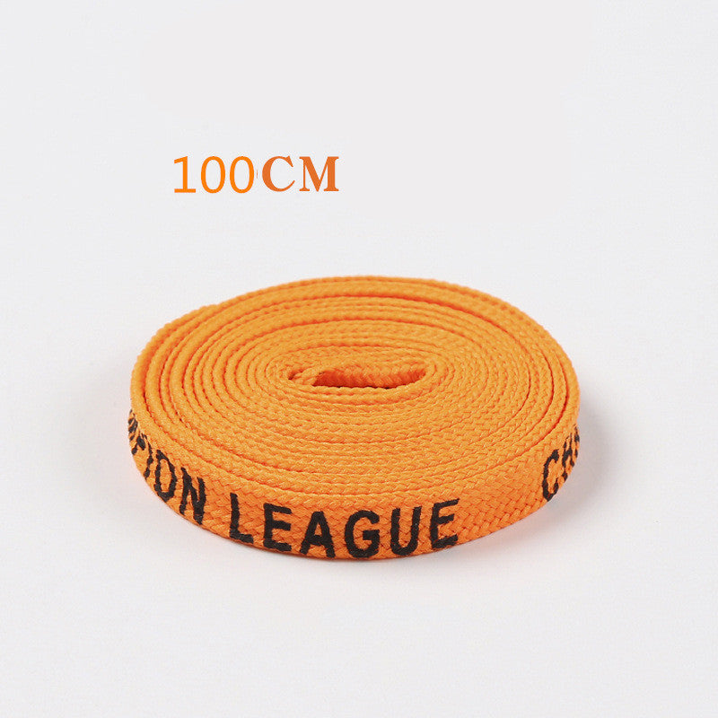 English alphabet shoelaces