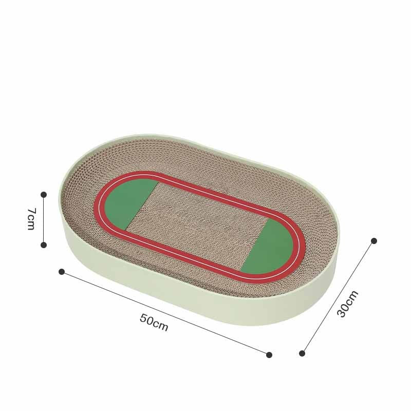 Creative Grindable Corrugated Football Field Scratch Board