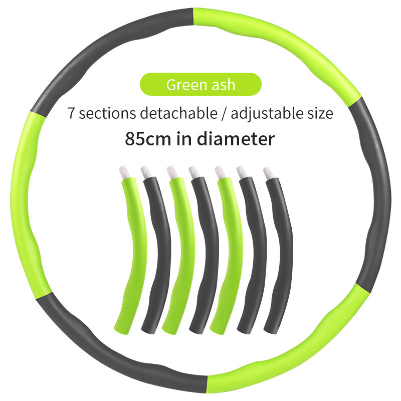 Weighted Fitness Massage Hoop – Slimming Exercise Ring for Home Workouts