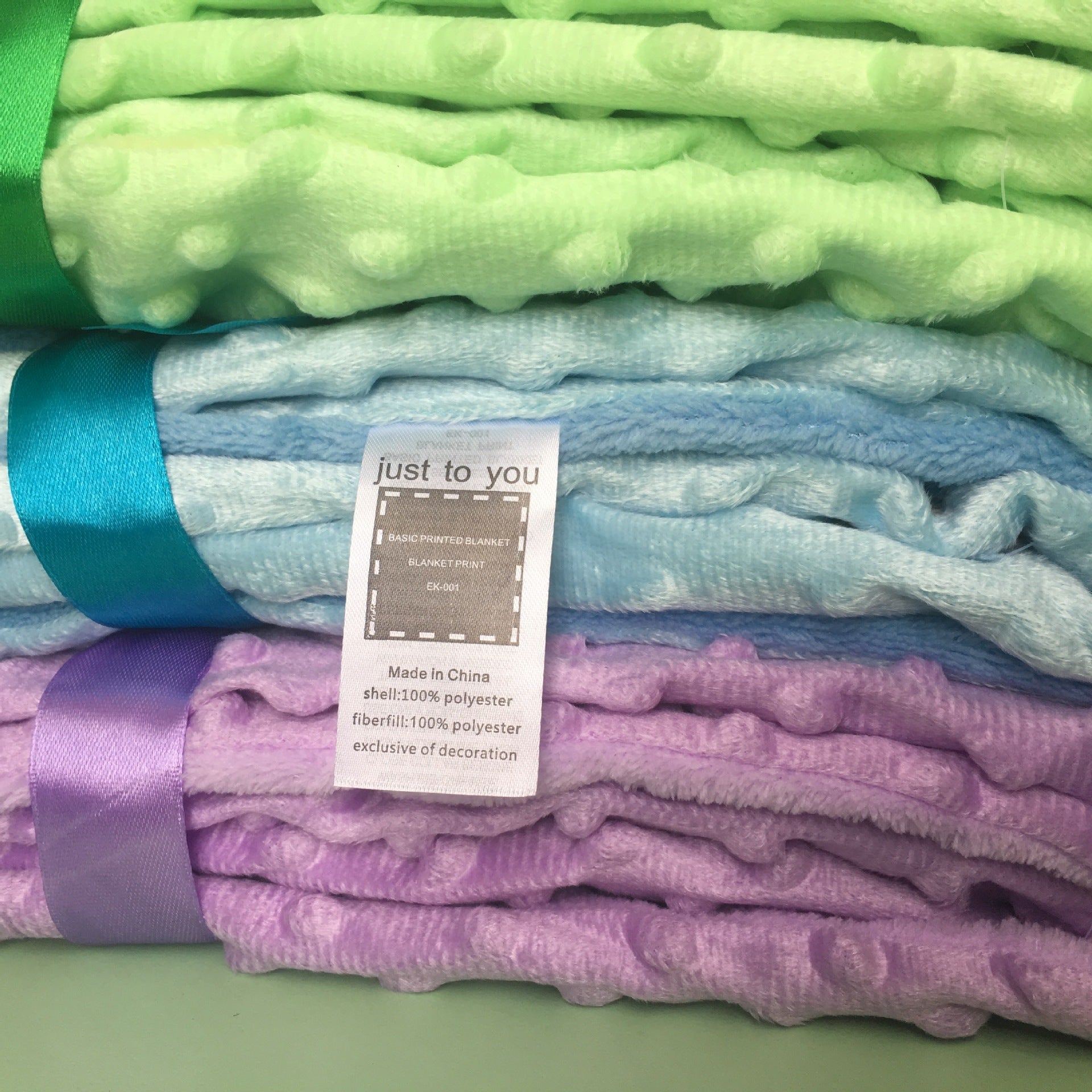 CozyDots Polar Fleece Baby Blanket – Swaddle Wrap for Newborns