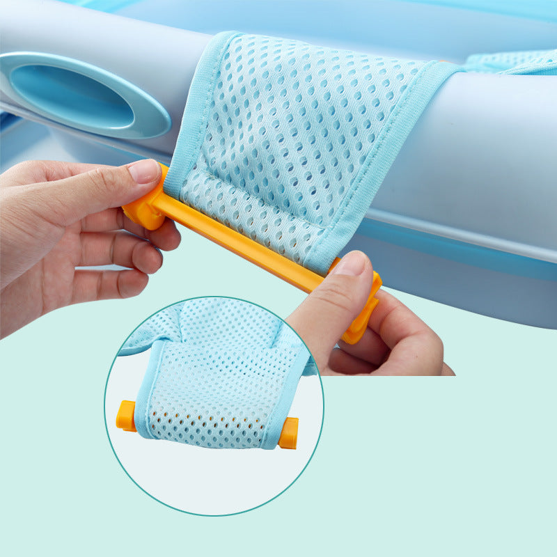 Newborn Bath Support Cushion – Anti-Slip Baby Shower Bed