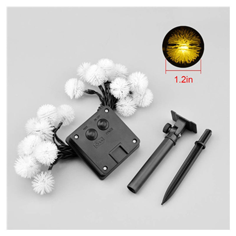 Solar String Lights 20 LED Outdoor Waterproof Decorative Lights