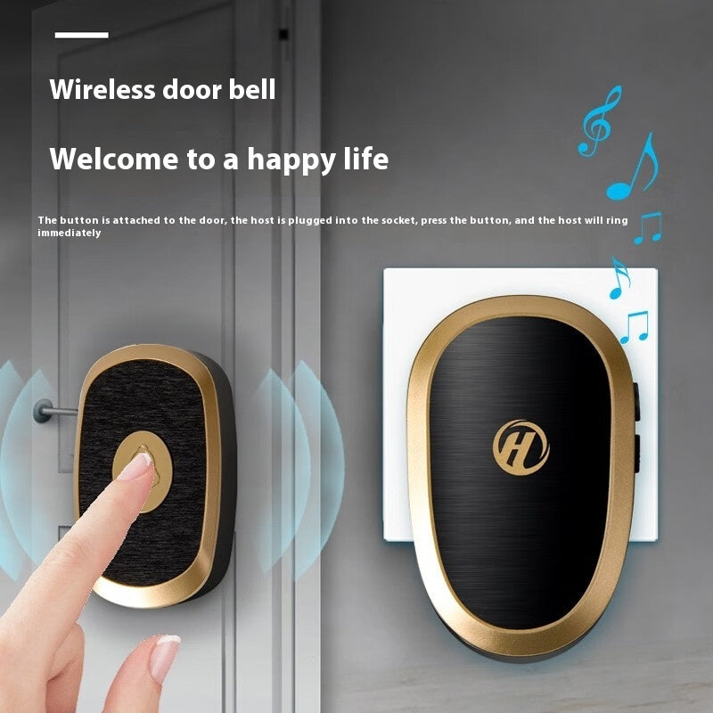 Wireless Home Doorbell – Long Range, Waterproof, Remote Control
