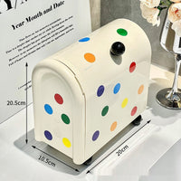 Milky White 3 Layer Drawer