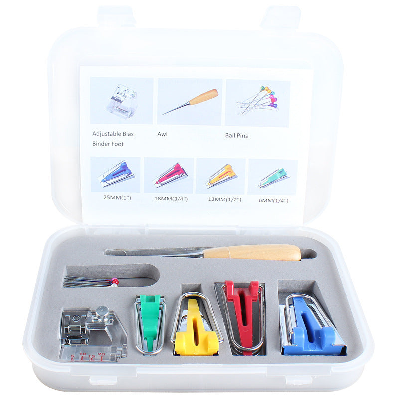 11-Piece Multi-Function Electric Sewing Machine Belt & Cloth Presser Foot Set