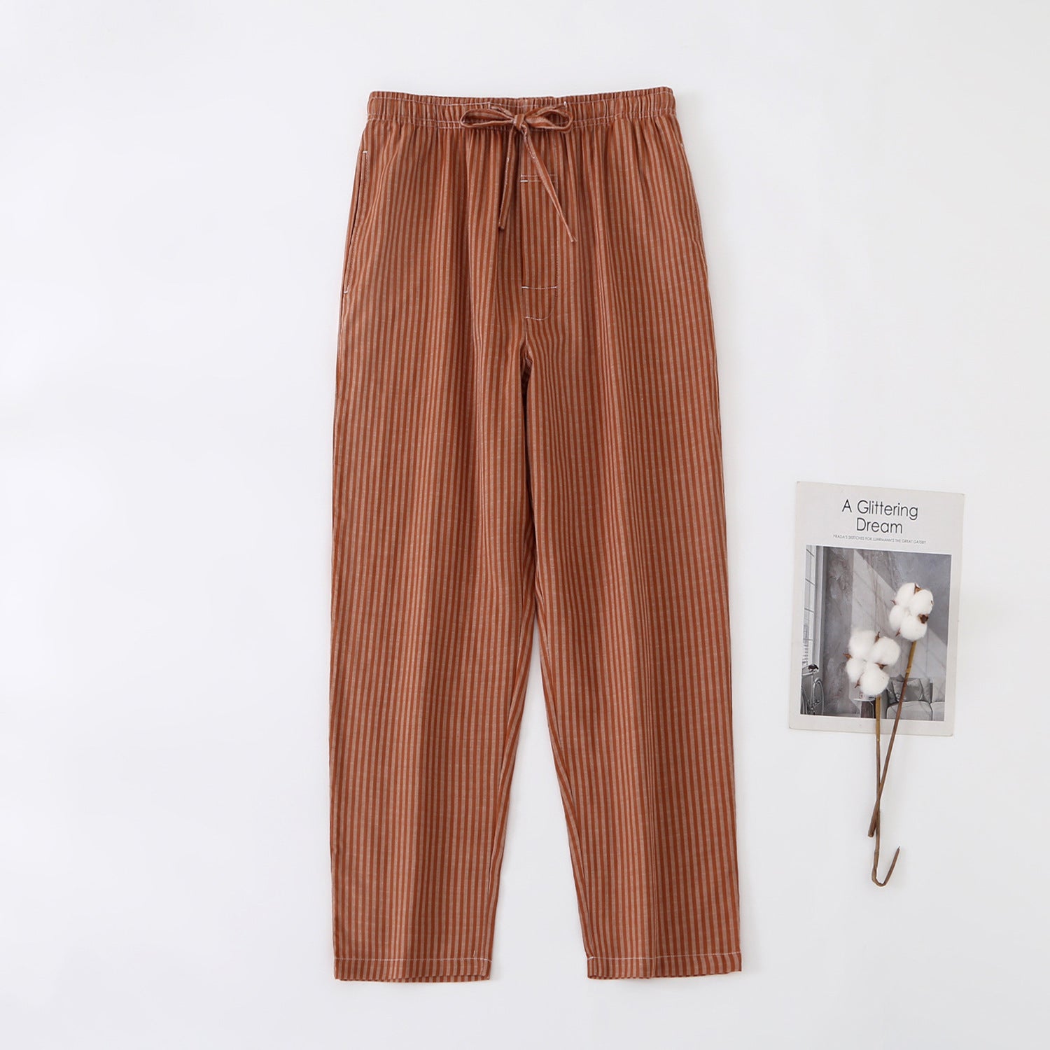 Men's Thin Pajamas Cotton Comfortable And Breathable