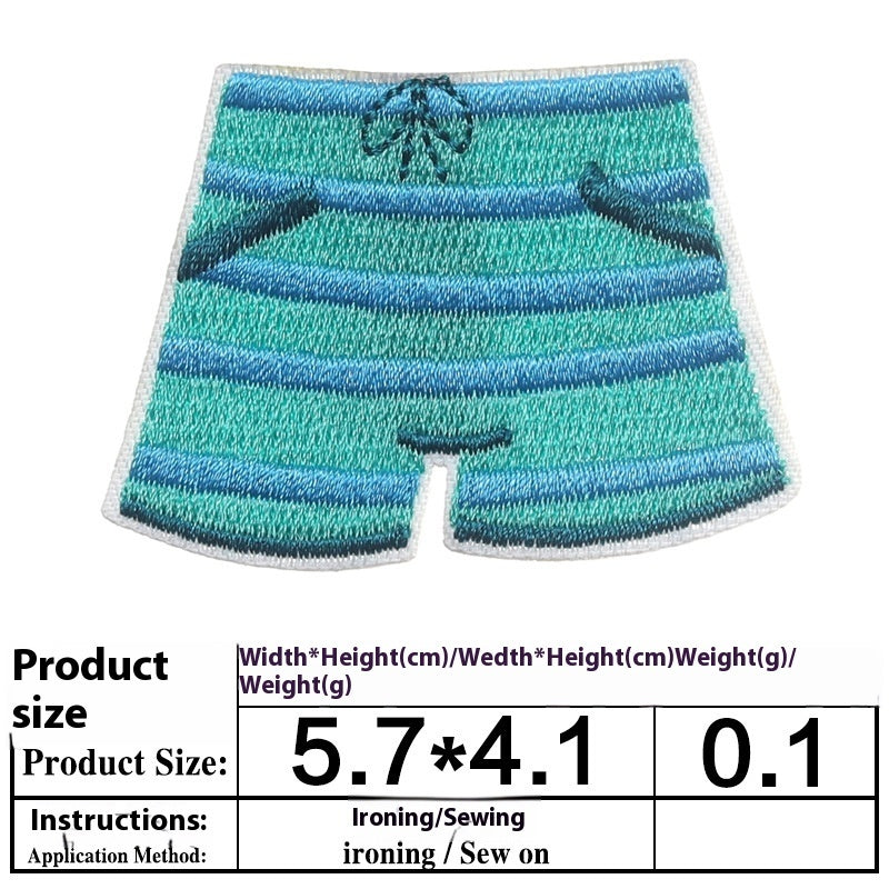 Embroidered Cloth Stickers – Decorative Patches for Clothes, Shoes, and Bags