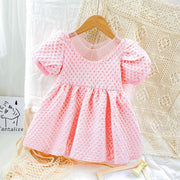 Western Style Dress Short Sleeve Fashionable