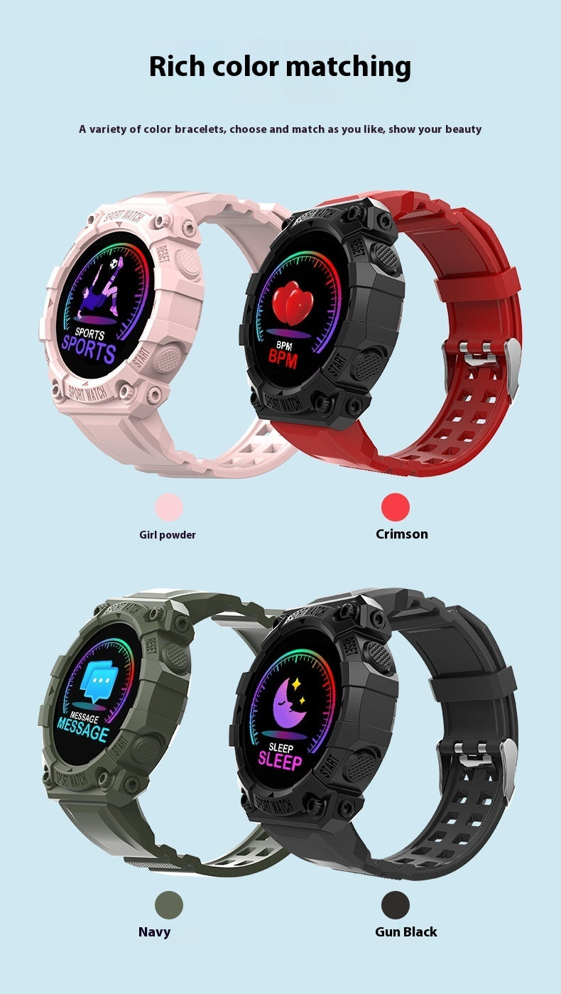 Spaceman Round FD68S Smart Bracelet 144 Large Color Screen