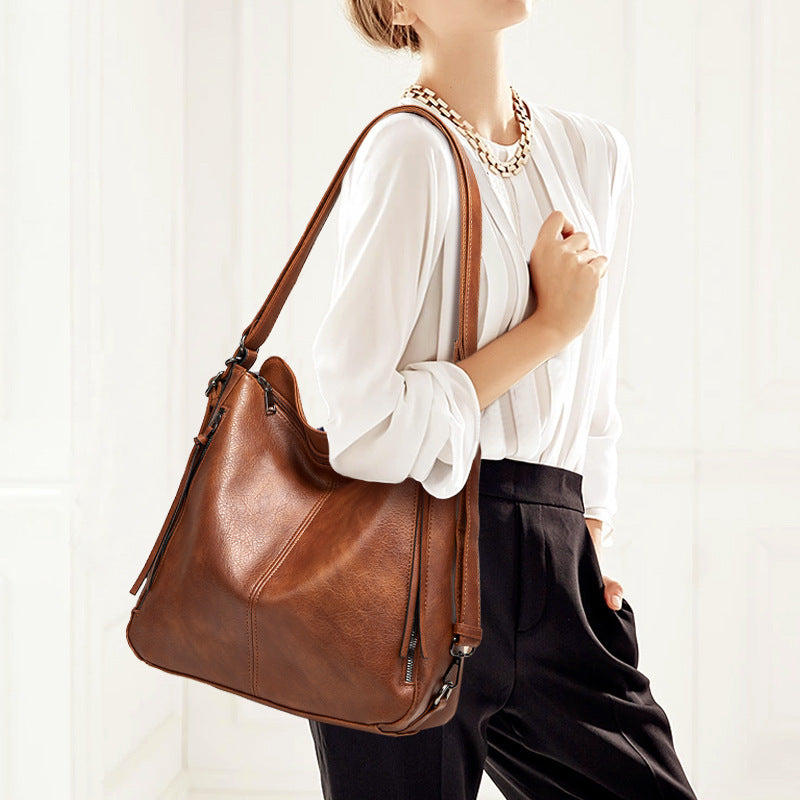 Women’s 3-Piece Shoulder Bag Set – Tote, Crossbody & Backpack