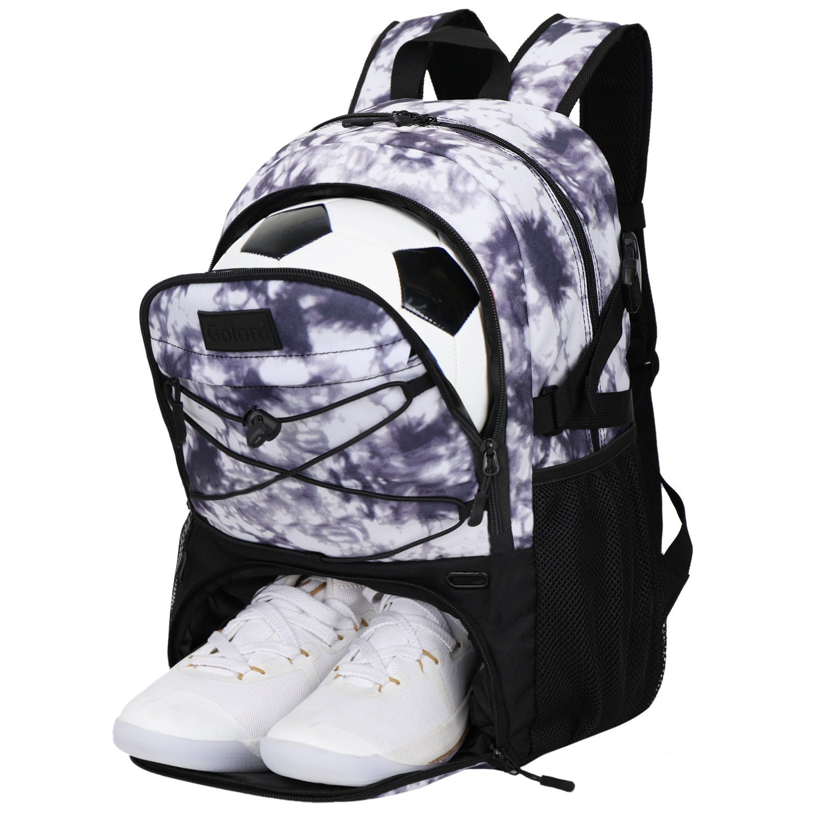 Unisex Polyester Training Backpack Tie Dye One Size