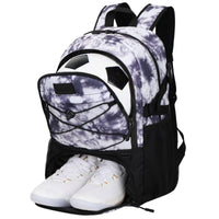 Gray And White Tie Dye