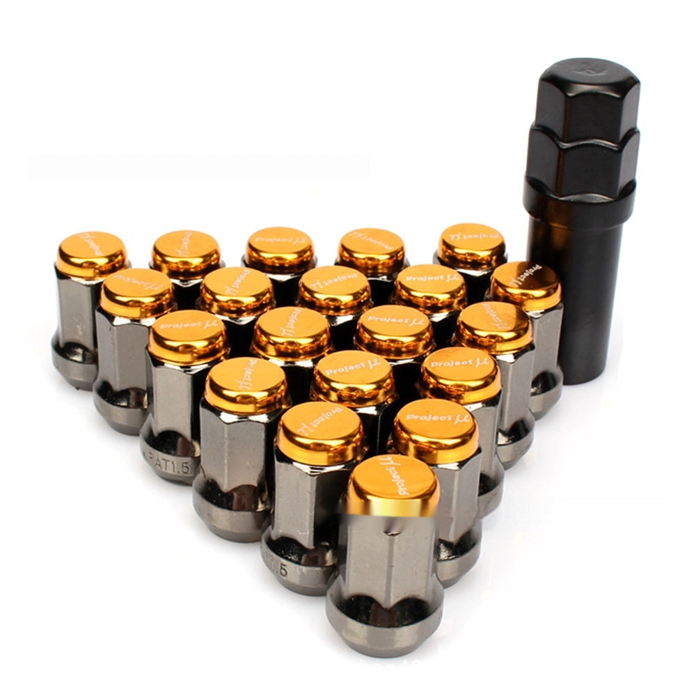PU Car Outer Seven-angle Wheel Hub Screw