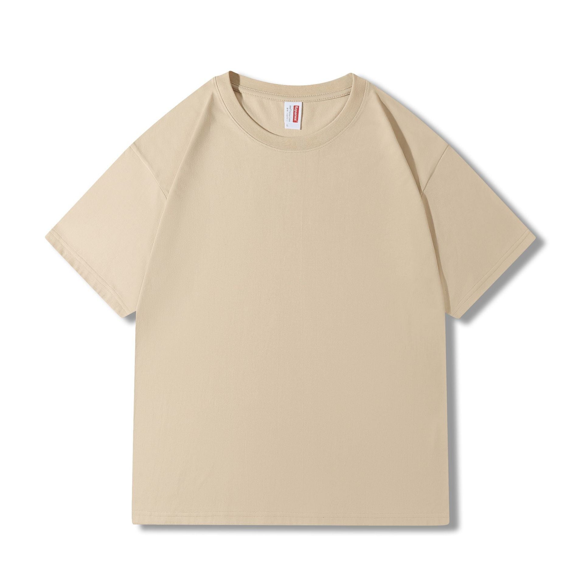 210g Combed Cotton Tight Siro Spinning Cotton T-shirt