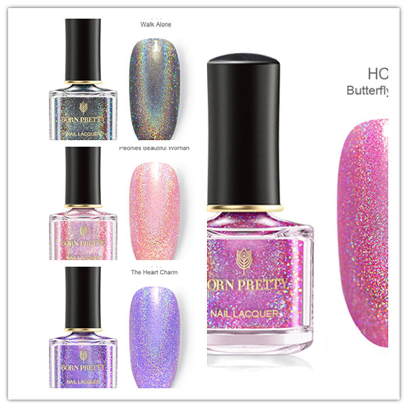 Laser Glitter Nail Polish