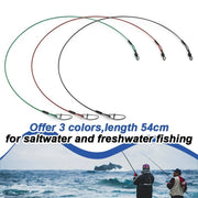Anti-bite Steel Wire Fishing Gear Accessories Steel Wire Double Buckle Pin