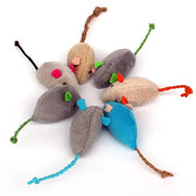 Cat Toy Simulation Little Mouse Self-happiness Mint Toy Scratch-resistant Plush Pet Supplies