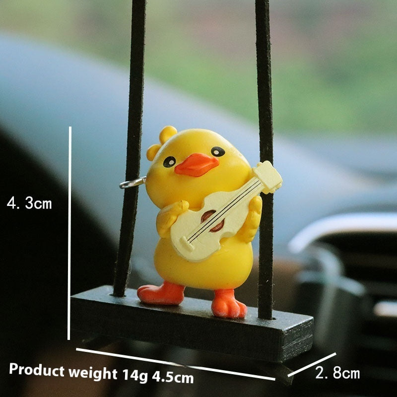 Duck Car Interior Decoration Cute Pendant