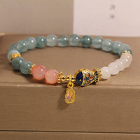 Blue Jade Goldfish Bracelet