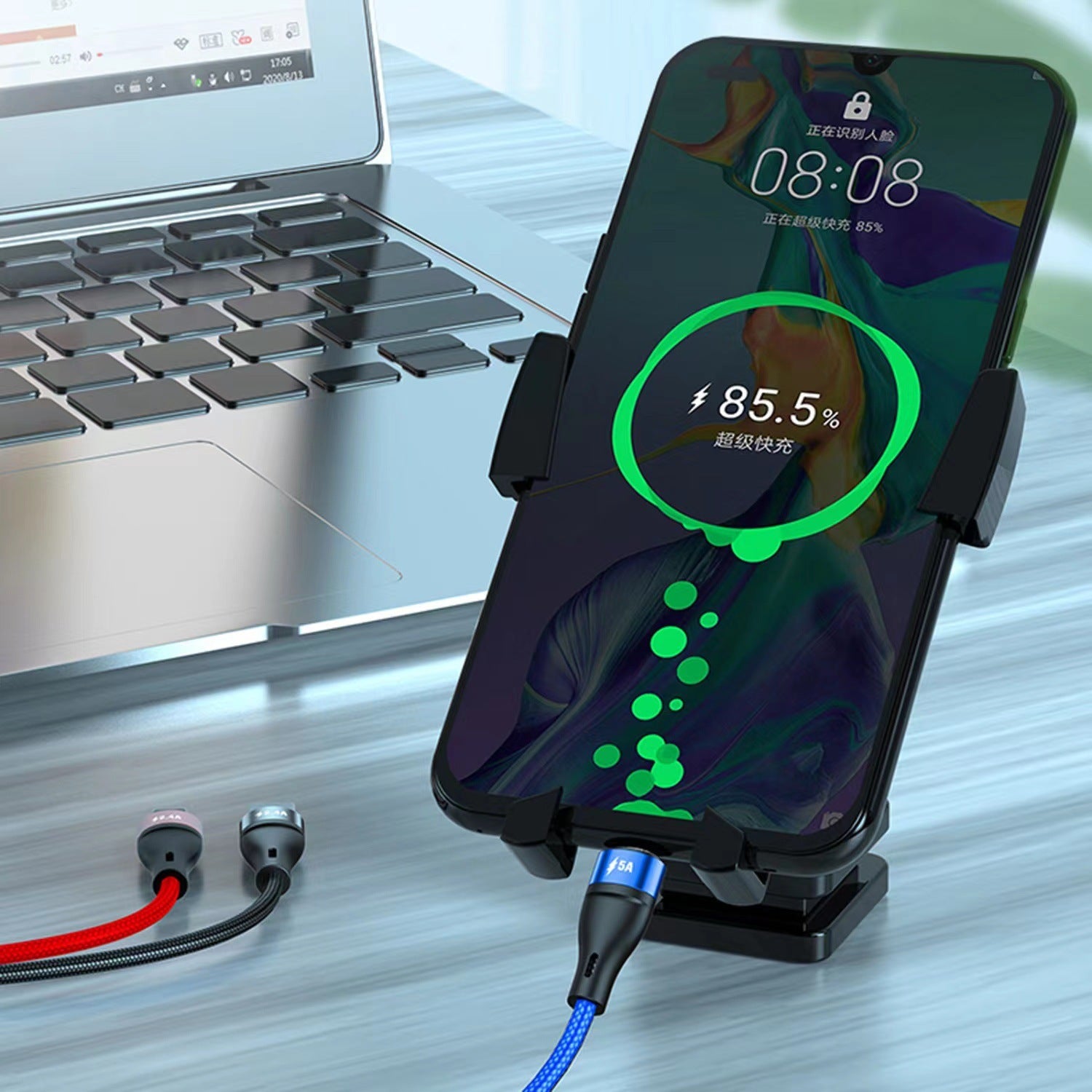 Three-in-one Mobile Phone Data Cable