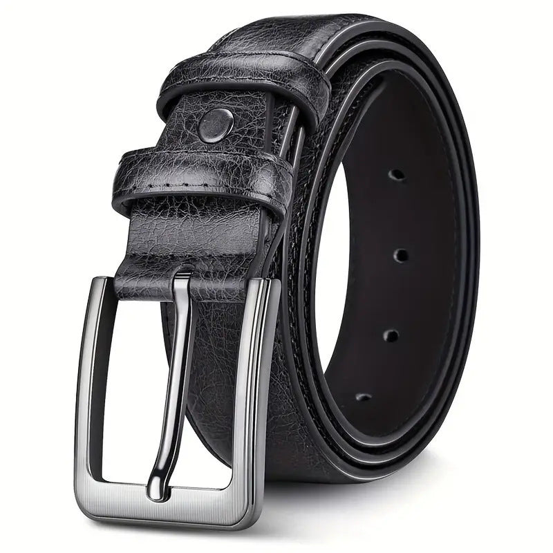 Men’s Retro Pin Buckle Belt – Versatile All-Match Style