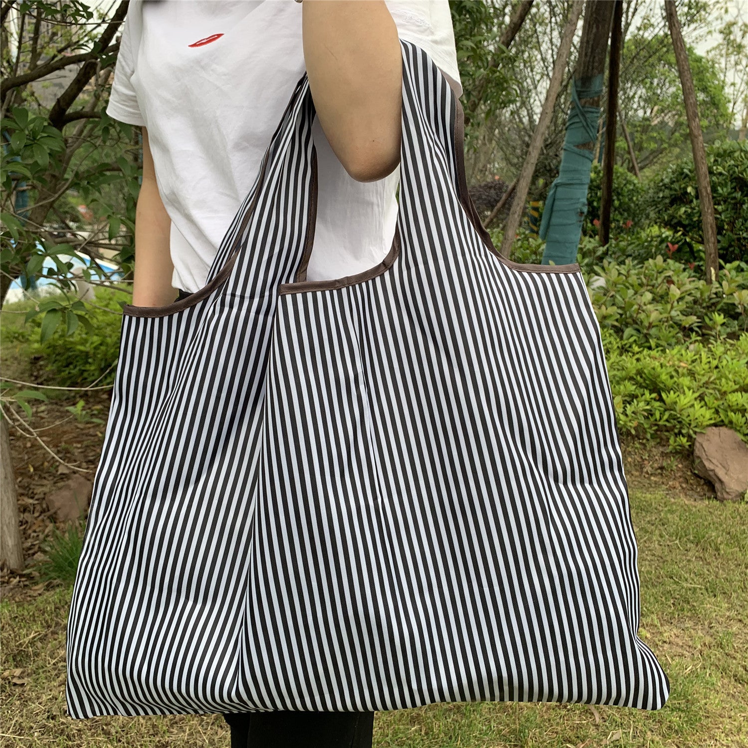 Folding Environment-Friendly Shopping Bag – Reusable & Portable