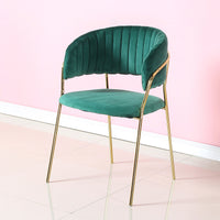 Dark green velvet