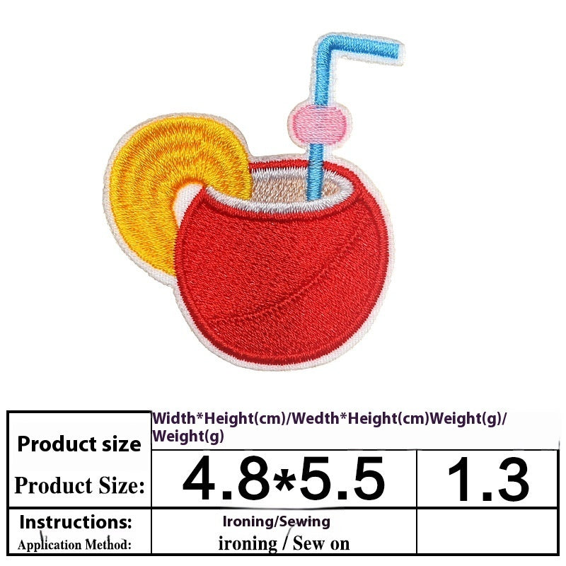 Embroidered Cloth Stickers – Decorative Patches for Clothes, Shoes, and Bags