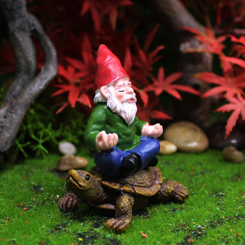 Garden Zen Turtle Micro Landscape Ornament Resin Crafts
