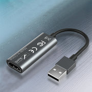 Game Live Streaming HDMI To USB 2.0 With Cable Video Capture Card 4k